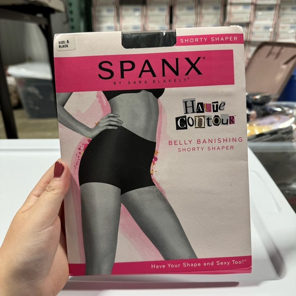 NWT Spanx Shorty Shaper Black Size A